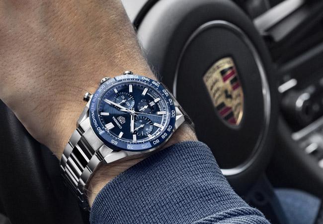 泰格豪雅TAG HEUER Carrera Sport Calibre H02藍面自動計時腕錶