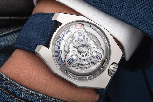 懷舊簡約美學 URWERK UR-100 V Iron