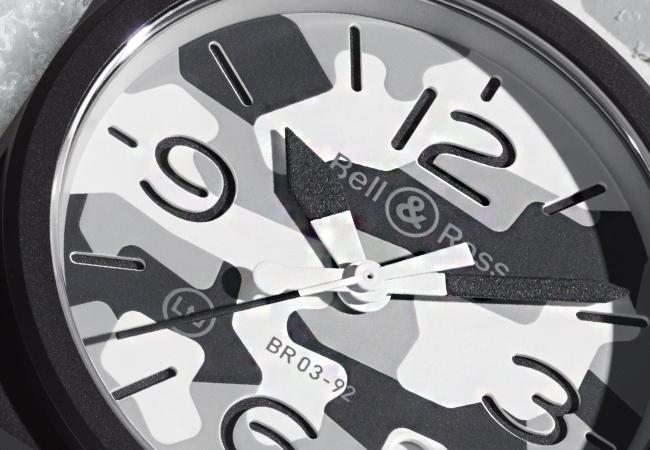 BELL & ROSS BR03-92 WHITE CAMO