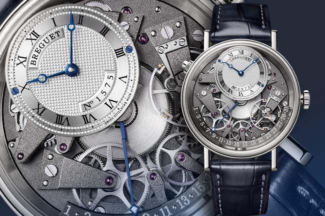 寶璣BREGUET Tradition 7597日期逆跳腕錶