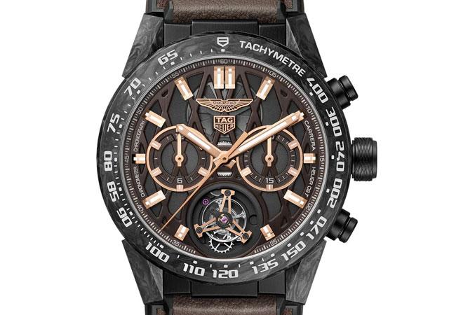 泰格豪雅TAG HEUER Carrera x Aston Martin聯名限量腕錶