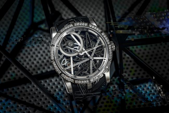 羅杰杜彼ROGER DUBUIS Excalibur Blacklight腕錶 