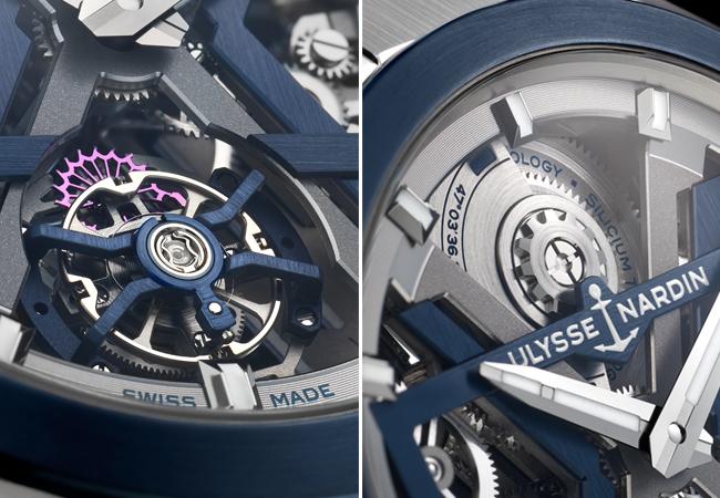 ULYSSE NARDIN Executive Blast鏤空陀飛輪腕錶