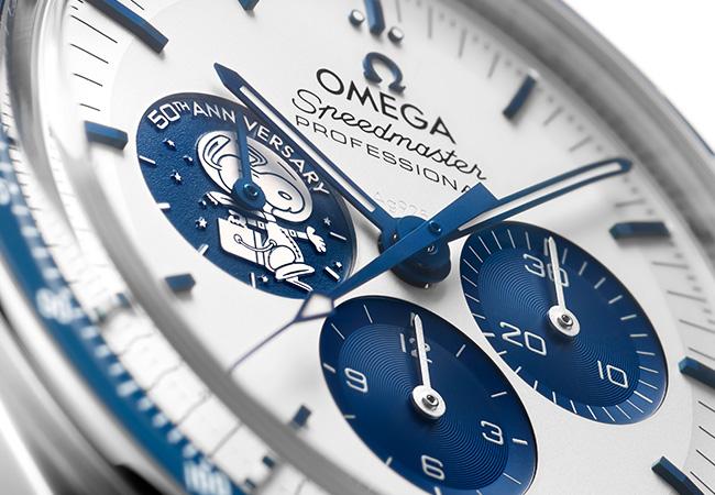 OMEGA 超霸銀史努比獎章五十週年紀念錶 Speedmaster Silver Snoopy