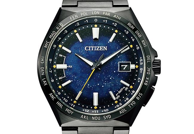  CITIZEN星辰星空藍超級鈦限量款，型號：CB0219-50L