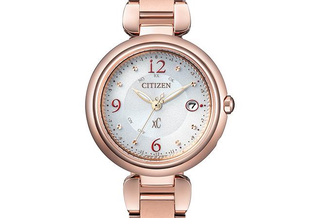 星辰CITIZEN xC系列ES9468-51A，單面防眩光藍寶石玻璃鏡面及5氣壓防水，完全滿足女性柔和親膚。