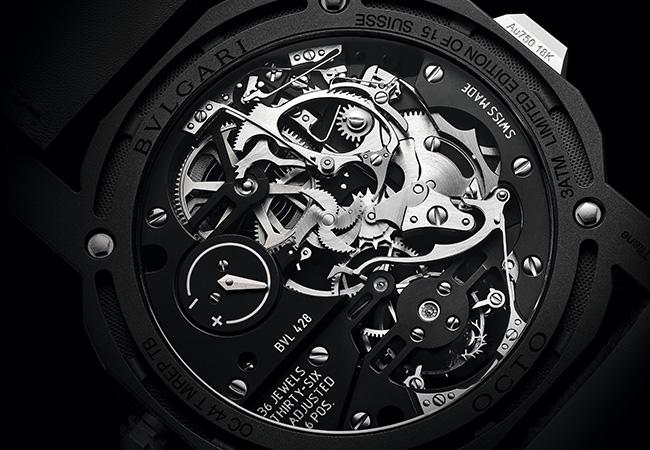 BVLGARI寶格麗Octo Roma Carillon Tourbillon鐘樂報時陀飛輪腕錶，型號：103283 