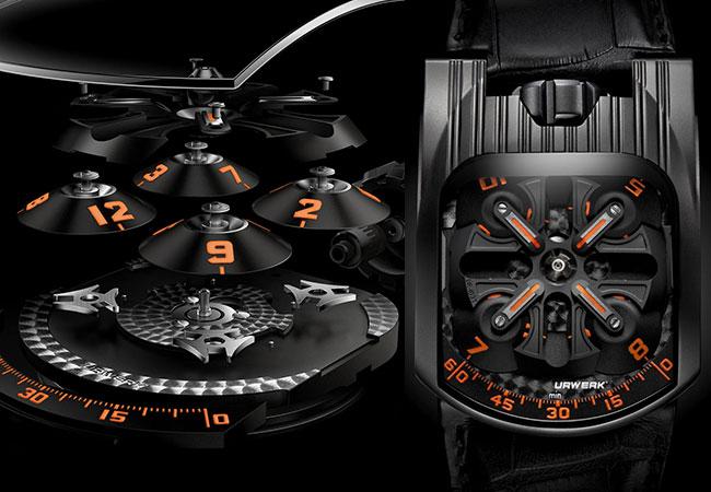 URWERK UR-103腕錶的原理與愛彼星輪相同