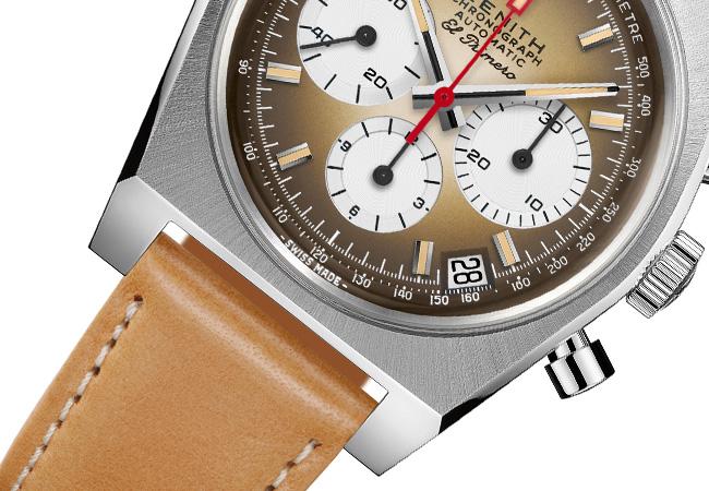 真力時ZENITH Chronomaster Revival A385復刻版腕錶，型號：03.A384.400/385.M385