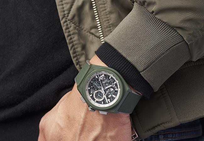 真力時ZENITH Defy 21 Urban Jungle腕錶，型號：49.9006.9004/90.R942