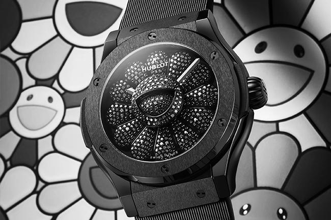 HUBLOT攜手村上隆 推出Classic Fusion Takashi Murakami All Black聯名腕錶