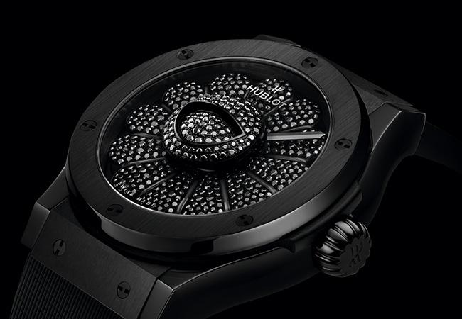 宇舶HUBLOT Classic Fusion Takashi Murakami All Black村上隆聯名腕錶，型號： 507.CX.9000.RX.TAK21