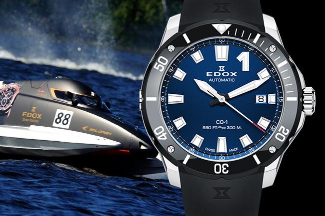 EDOX CO-1海上先鋒系列 水上F1賽事官方指定登場