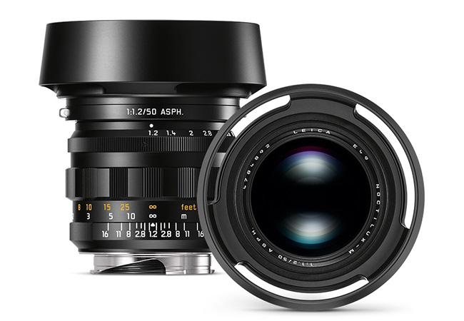 徠卡Leica Noctilux-M 50 f1.2 ASPH.鏡頭&遮光罩黑色版
