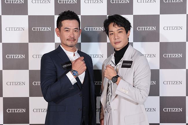 柯叔元、薛仕凌各顯魅力詮釋CITIZEN腕錶 鏡開儀式祈福新年正能量
