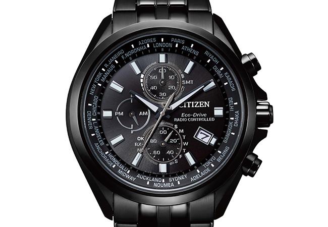 星辰CITIZEN全球電波對時腕錶，型號：AT8205-83E