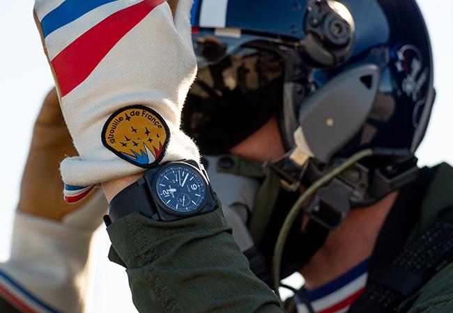 BELL & ROSS出任法國空軍Patrouille de France指定時計夥伴