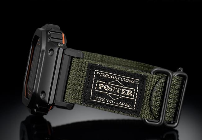 G-SHOCK x PORTER聯名錶款，型號：GM-5600EY