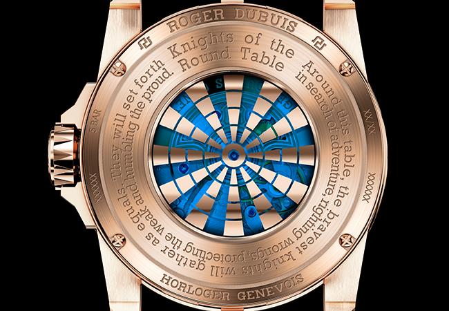ROGER DUBUIS王者系列圓桌騎士限量腕錶，型號：DBEX0684