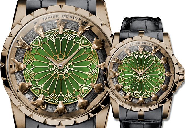 ROGER DUBUIS王者系列十二獸首限量腕錶，型號：DBEX0858