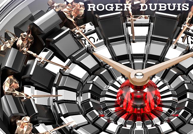ROGER DUBUIS王者系列圓桌騎士限量腕錶，型號：DBEX0806