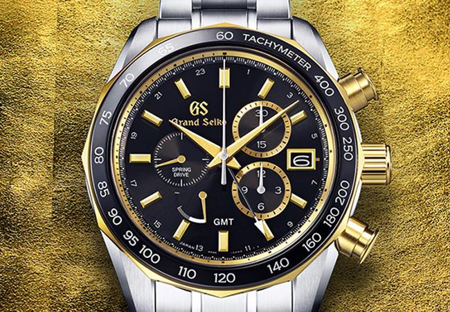 Grand Seiko Sports Collection Spring Drive GMT 計時碼錶Seiko 140週年限量款，型號：SBGC240