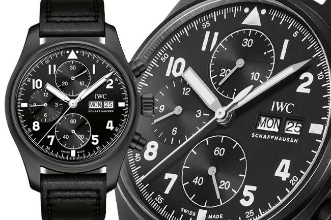 IWC飛行員腕錶Black Flieger致敬3705特別版