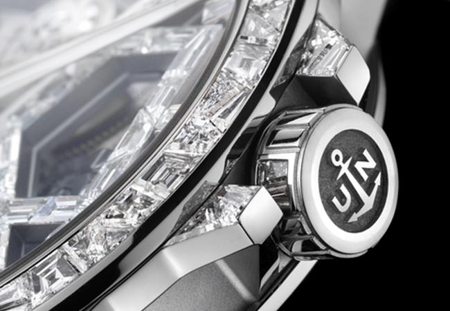 雅典ULYSSE NARDIN Sparkling Blast高級珠寶腕錶，型號：1720-400BLE-3A/01