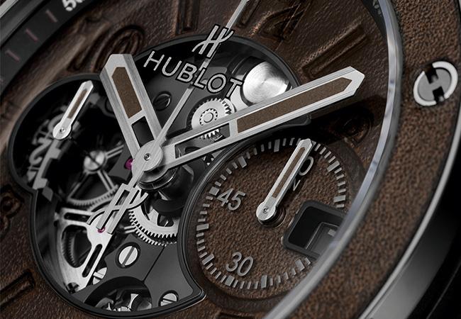 HUBLOT BIG BANG UNICO BERLUTI冰棕腕錶，型號：411.CI.0500.VR.BER20