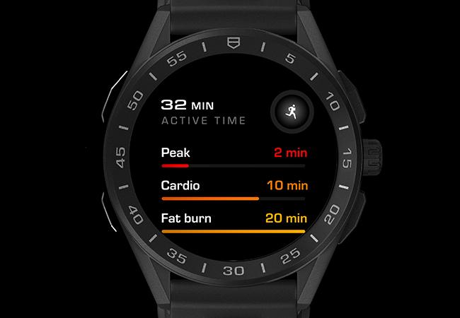 泰格豪雅TAG Heuer Connected智能腕錶，型號SBG8A80.BT6221