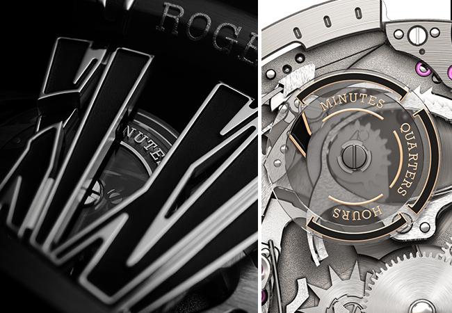 ROGER DUBUIS Excalibur Diabolus in Machina DLC鈦合金三問飛行陀飛輪腕錶，型號：DBEX0841