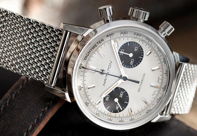 漢米爾頓Hamilton American Classic Intra-Matic美國經典臻薄系列H計時碼錶，型號：H38429110