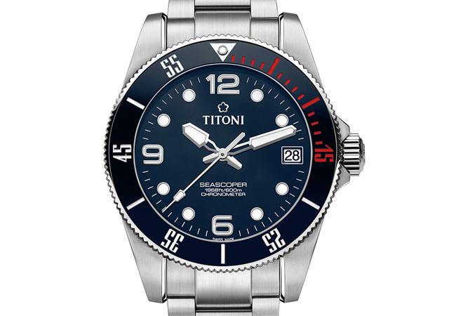 TITONI Seascoper 600米深潛系列