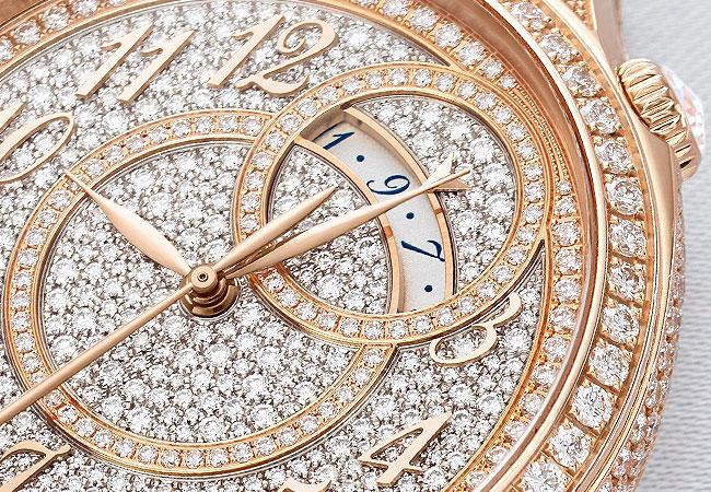 江詩丹頓VACHERON CONSTANTIN Égérie密鑲鑽石自動上鍊腕錶