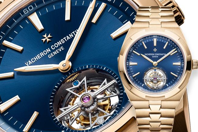 江詩丹頓VACHERON CONSTANTIN Overseas陀飛輪腕錶 演繹玫瑰金魅力