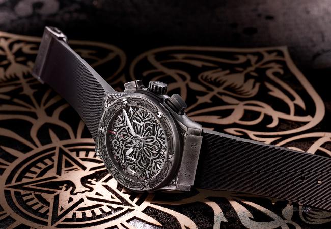 宇舶Classic Fusion Chronograph Shepard Fairey Shepard Fairey聯名計時碼錶