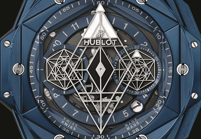 宇舶Big Bang Sang Bleu Ii亮彩陶瓷計時碼錶