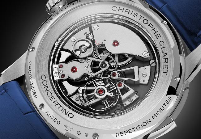 CHRISTOPHE CLARET Concertion協奏曲三問腕錶