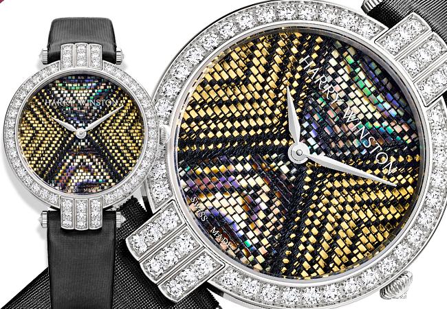 海瑞溫斯頓卓時Premier系列 Precious Weaving 36mm自動腕錶