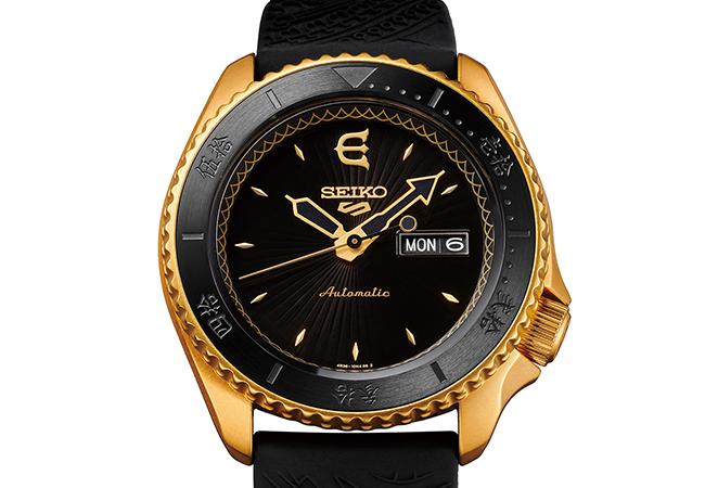 Seiko 5 Sports X Evisen Skateboards聯名限量腕錶