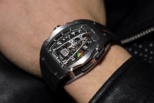 RICHARD MILLE RM 40-01  McLaren Speedtail自動上鍊陀飛輪腕錶 全新技術高度