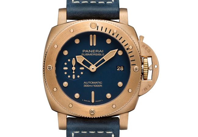 Submersible Bronzo Blu Abisso專業潛水青銅腕錶