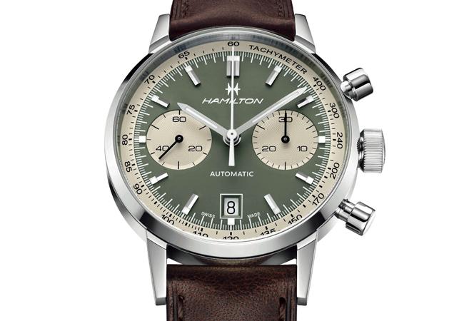 漢米爾頓HAMILTON American Classic Intra-Matic H計時碼錶