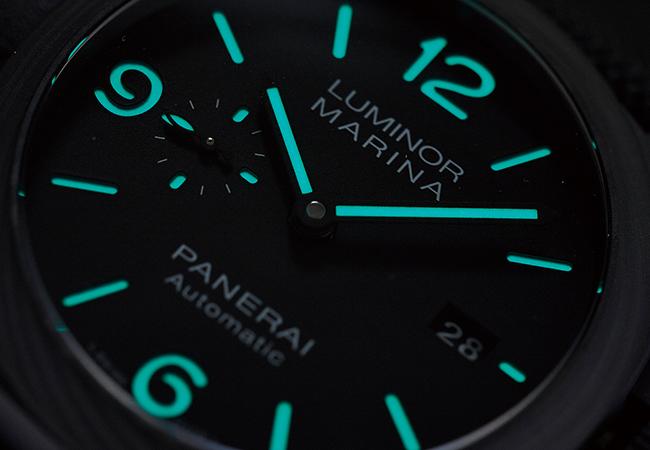 沛納海Luminor Marina Carbotech碳纖維腕錶