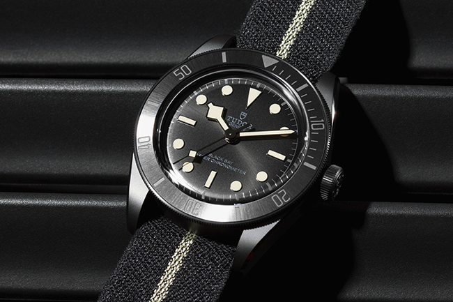 15,000高斯抗磁  帝舵Black Bay碧灣陶瓷腕錶