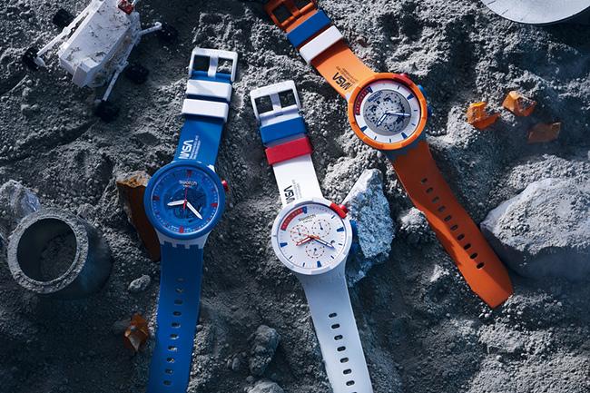 SWATCH太空腕錶穿上NASA太空衣 準備進入發射軌道