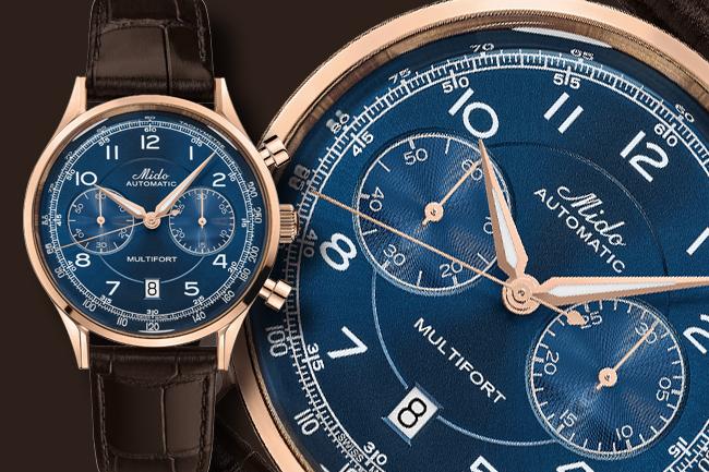 美度Multifort Patrimony Chronograph 還原經典復古風味