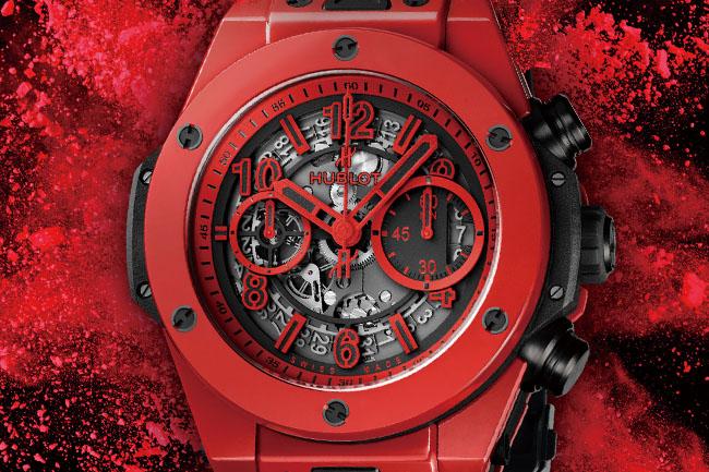 宇舶Big Bang Unico魔力紅陶瓷計時碼錶 傳說最難燒製的顏色