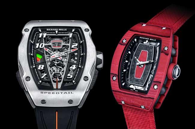 RICHARD MILLE RM 40-01 McLaren Speedtail、RM 07-01 Racing Red  燃燒賽車魂