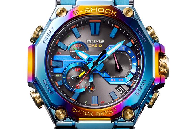 卡西歐G-SHOCK MT-G藍鳳凰